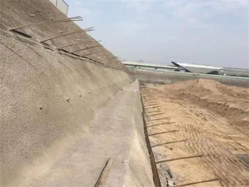 嘉禾河道边坡加固